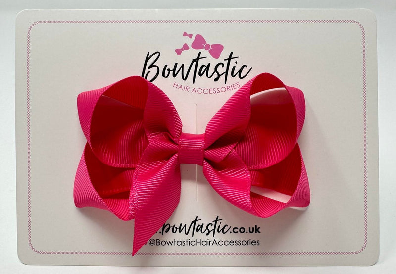 3.5 Inch Bow - Virtual Pink