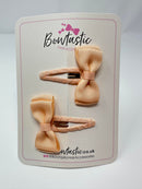 1.75 Inch Snap Clips - Petal Peach - 2 Pack