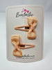 1.75 Inch Snap Clips - Petal Peach - 2 Pack