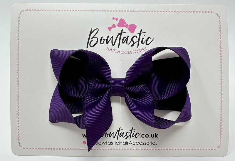 3.5 Inch Bow - Plum