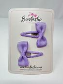 1.75 Inch Snap Clips - Light Orchid - 2 Pack