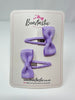1.75 Inch Snap Clips - Light Orchid - 2 Pack