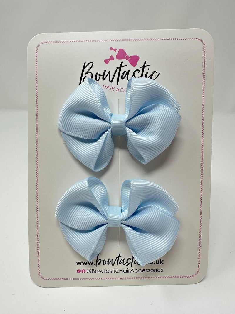 2.5 Inch Flat Bow - Blue Vapor - 2 Pack