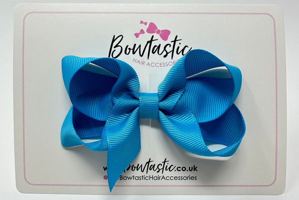 3.5 Inch Bow - Turquoise