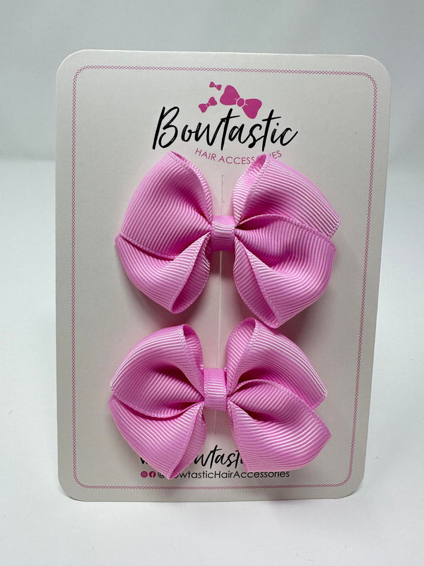 2.5 Inch Flat Bow - Tulip - 2 Pack