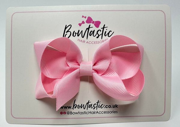 3.5 Inch Bow - Pearl Pink