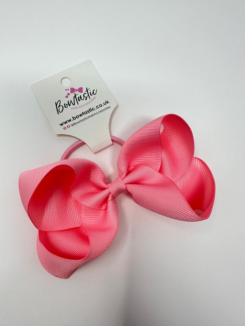 4.5 Inch Bow Bobble - Pink