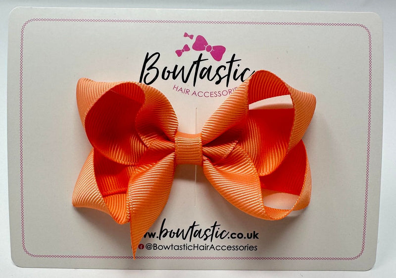 3.5 Inch Bow - Light Coral