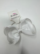 4.5 Inch Bow Bobble - White