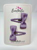1.75 Inch Snap Clips - Thistle - 2 Pack
