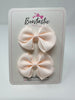 2.5 Inch Flat Bow - Sideshow Rose - 2 Pack