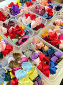 Surprise Bundle - 40 x Hair Bows - Clips & Bobbles Medium Bows