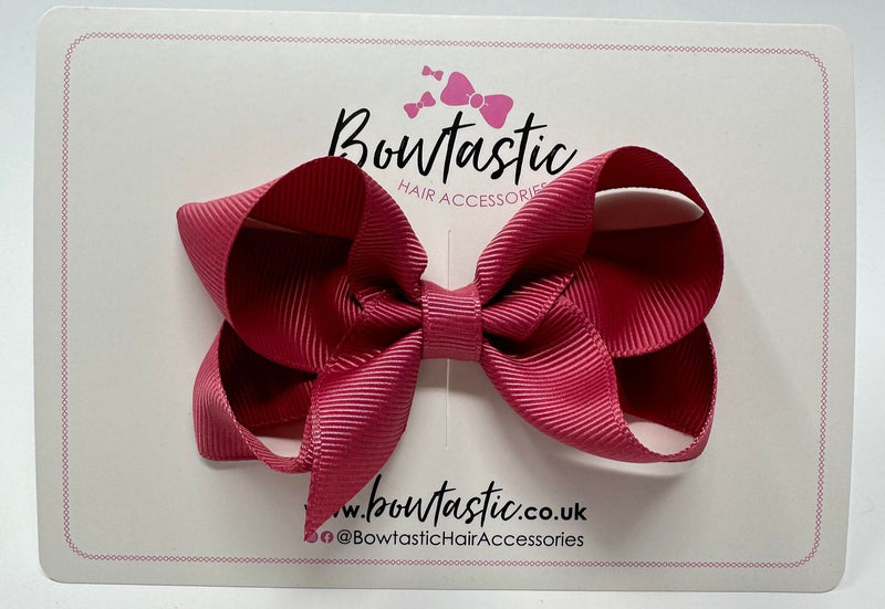 3.5 Inch Bow - Colonial Rose