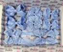 School Bundle - 5 Matching Pairs - Light Blue & Bluebell Gingham