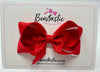 3.5 Inch Bow - Hot Red