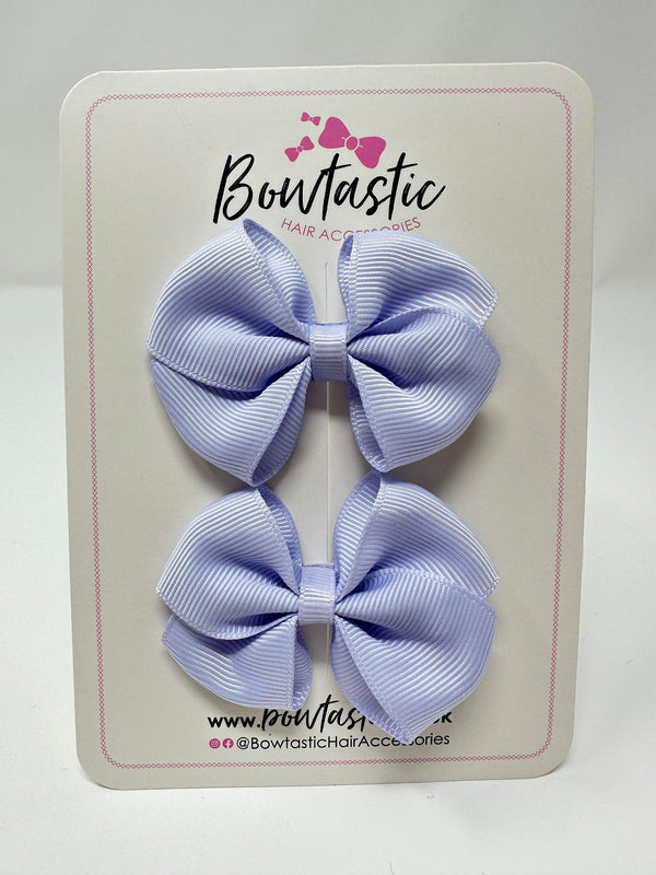 2.5 Inch Flat Bow - Lilac Mist - 2 Pack