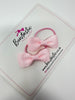1.75 Inch Bow Thin Elastic - Powder Pink - 2 Pack