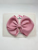 4 Inch Flat Bow - Quartz