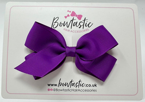 3.5 Inch Flat Bow Style 2 - Ultra Violet