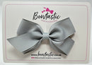 3.5 Inch Flat Bow Style 2 - Light Silver