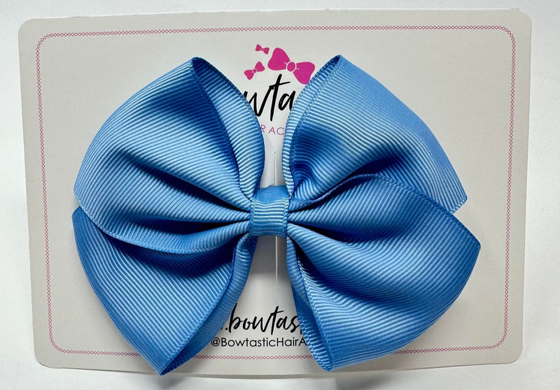 4 Inch Flat Bow - French Blue