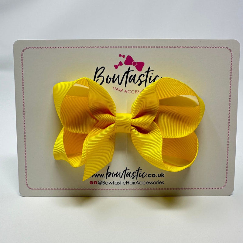 3.5 Inch Bow - Daffodil