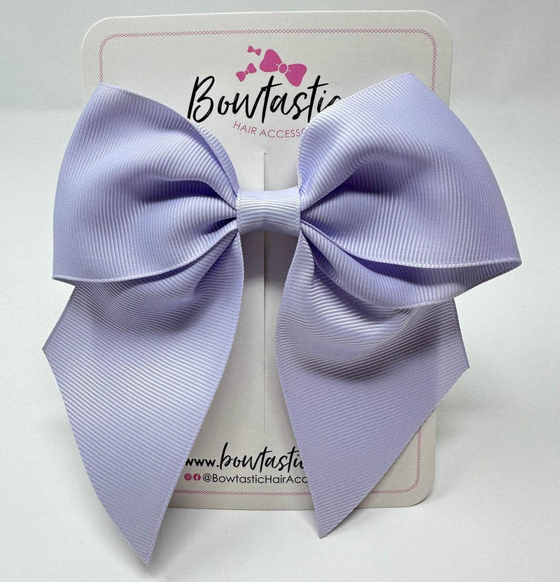 5 Inch Cheer Bow - Lilac Mist