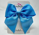 5 Inch Cheer Bow - Capri Blue