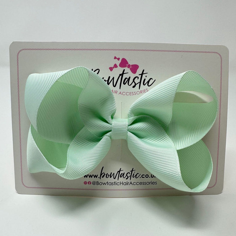 4.5 Inch Bow - Ice Mint