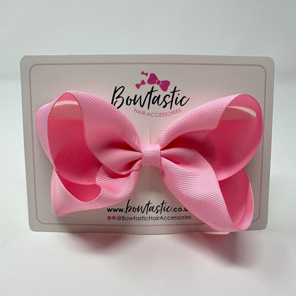 4.5 Inch Bow - Rose Pink