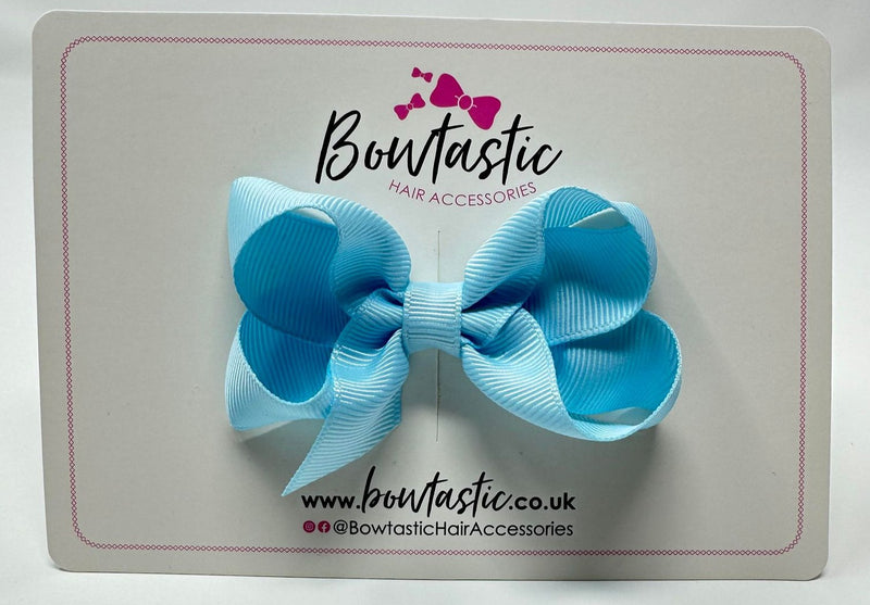 3 Inch Bow - Light Blue