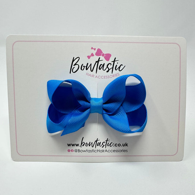 3 Inch Bow - Aegean Blue