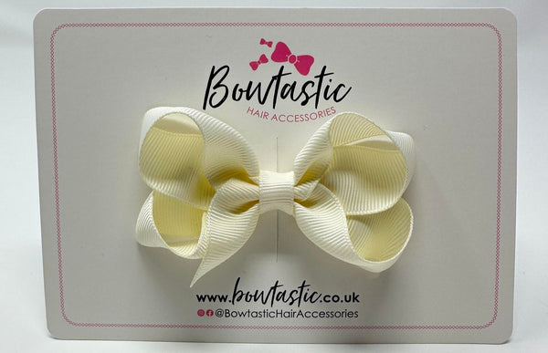 3 Inch Bow - Antique White