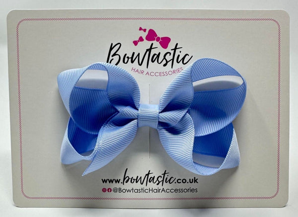 3.5 Inch Bow - Bluebell