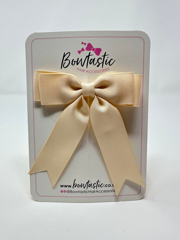 3.5 Inch Tail Bow - Nude