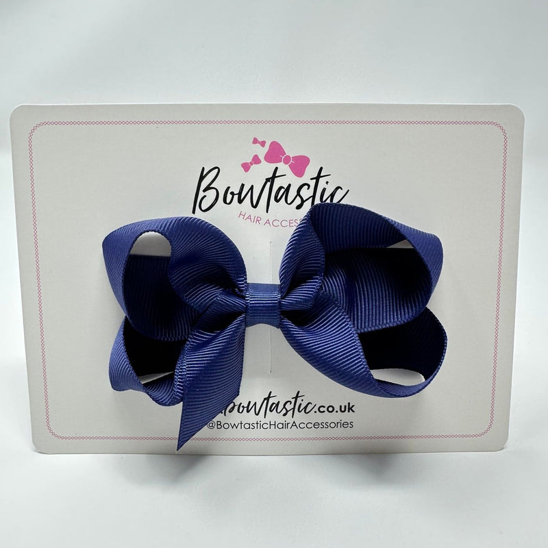 3.5 Inch Bow - Ink Blue