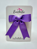 3.5 Inch Tail Bow - Grape