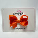3 Inch Bow - Russet Orange