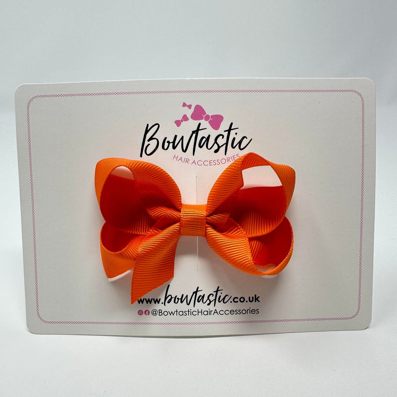 3 Inch Bow - Russet Orange