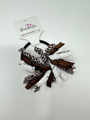 3.5 Inch Corker Bobble - Turftan & White Gingham