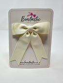 3.5 Inch Tail Bow - Antique White