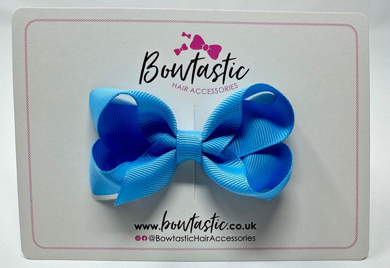 3 Inch Bow - Blue Mist