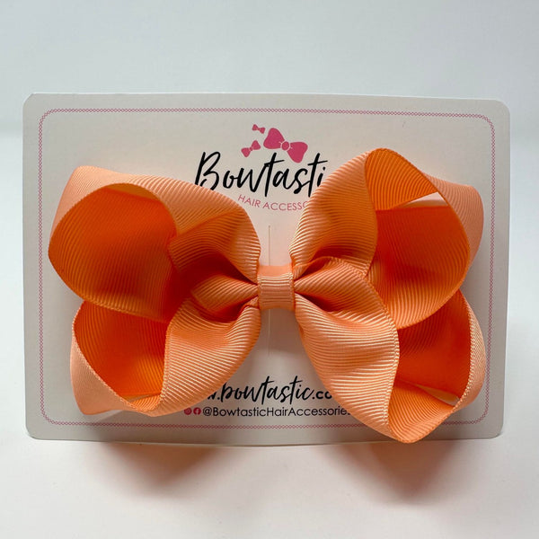 4.5 Inch Bow - Peach