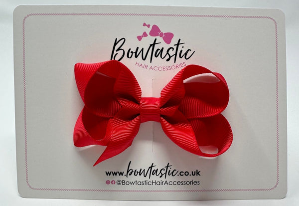3 Inch Bow - Hot Red