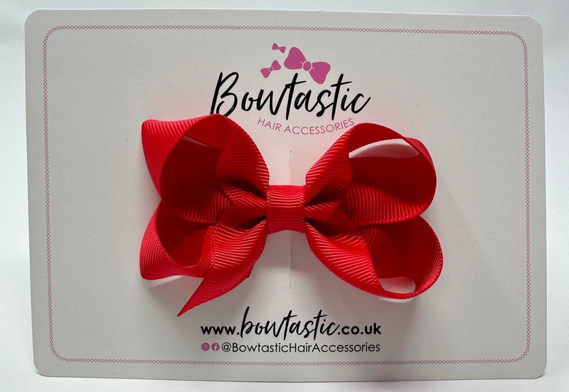 3 Inch Bow - Hot Red