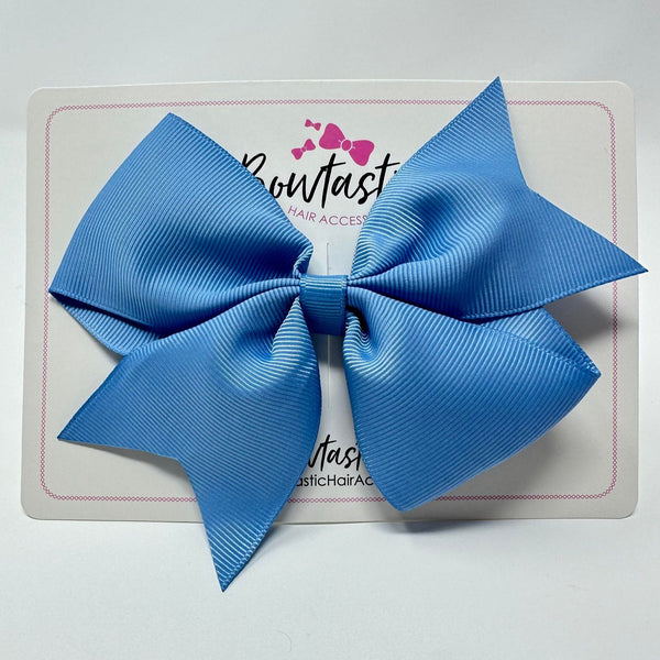 5 Inch Flat Bow - French Blue