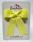 3.5 Inch Tail Bow - Baby Maize