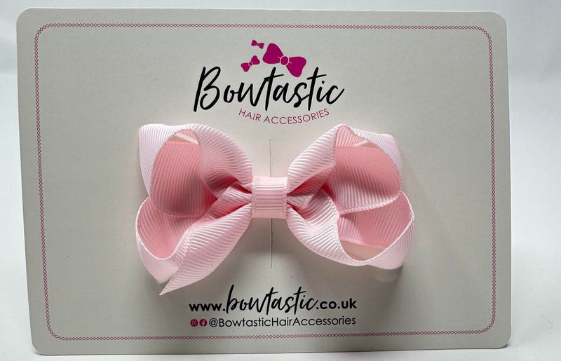 3 Inch Bow - Powder Pink