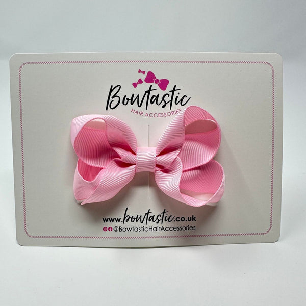 3 Inch Bow - Pearl Pink