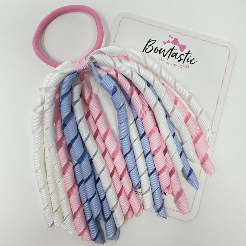 Corker Bobble - Pearl Pink, Bluebell & White